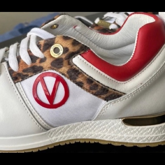 Valentino Tiger Calf Hair Sneakers - Picture 5 of 5